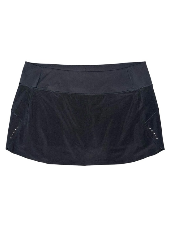 Athleta Pants - Athleta Run With It Skort High Rise 14" Black Size XL Athleisure Tennis Sporty